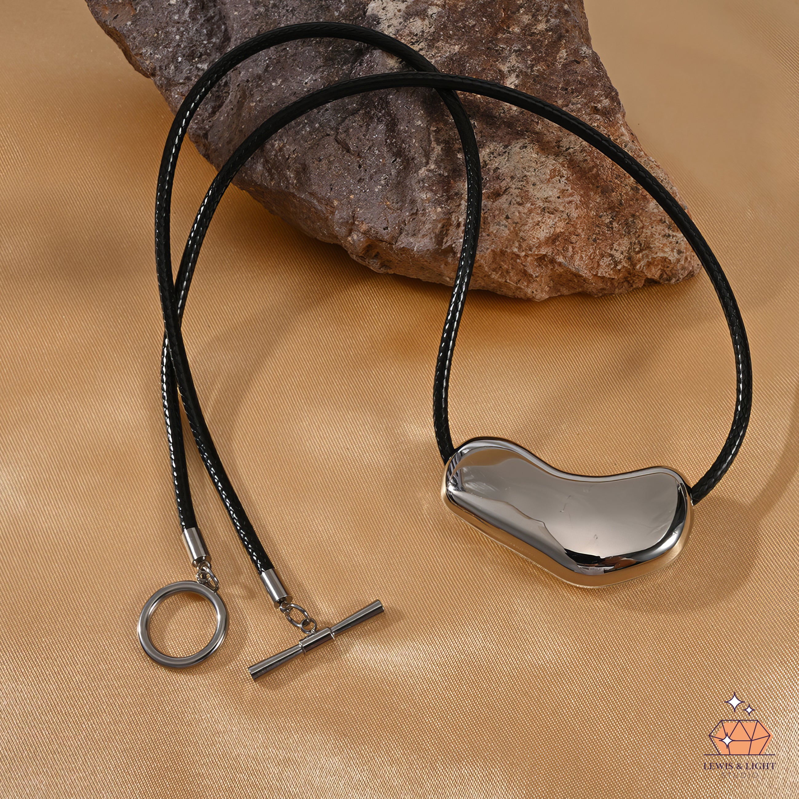 Collar estilo Elsa Perreti – Colgante de plata inspirado en Elsa Bean