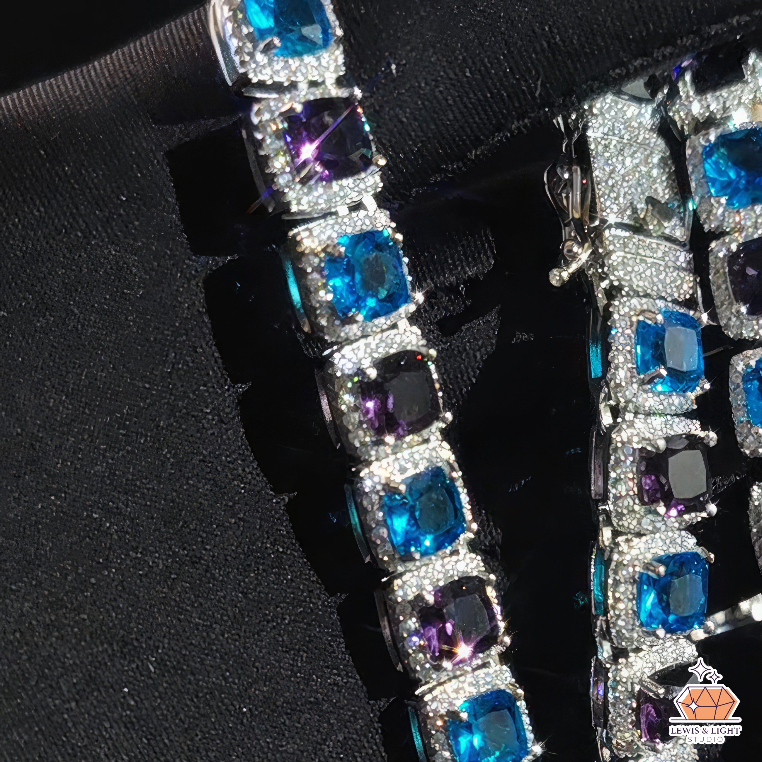 Collar Yamamoto Bling Rainbow