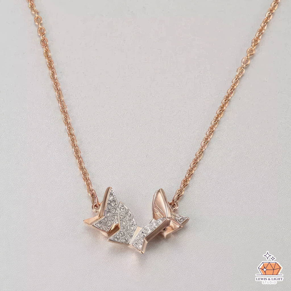 Collar de mariposa de Glinda: estilo Ariana Grande inspirado en el malvado