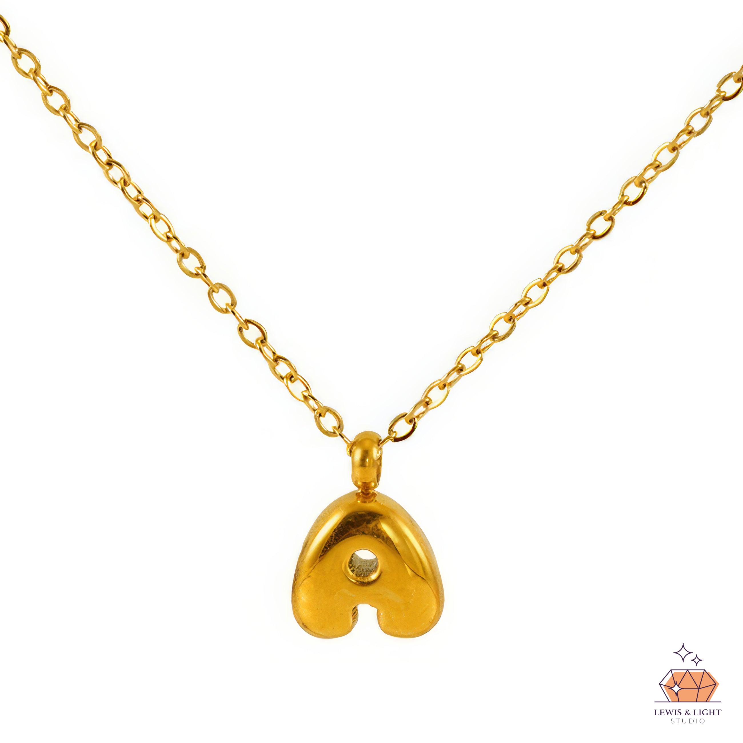 Monograma inicial en miniatura - Oro